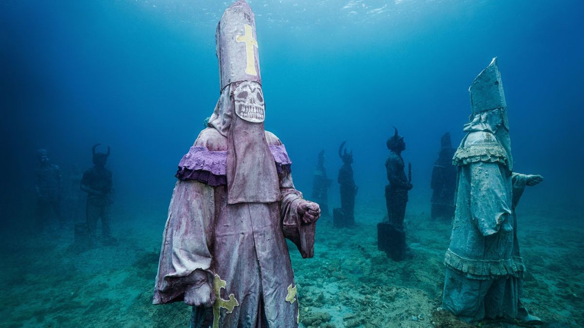 Karneval pod hladinou moře. Dno Karibiku zdobí třicítka nových soch